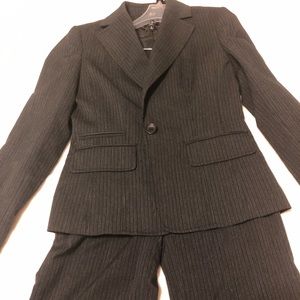 Nine West Striped pants suit. Two piece